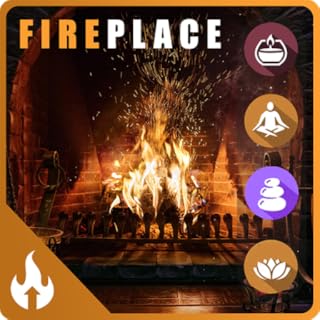 Crackling Warm Fireplace 4K & Natural Relaxing Fireplace Sounds : Relaxing Fireplace with Crackling Fire Sounds & Fireplace Ambiance - Romantic Fireplace Retreat for Meditation and Serenity Fire TV