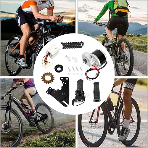 Miniatura 3 de Kit de motor de bicicleta eléctrica de 24 V 250 W, kit de conversión de bicicleta eléctrica, reequipamiento de motor de bicicleta con controlador de