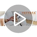 14x36 Pillows Insert Set of 1, Long Body Lumbar Decorative Throw Pillow Inserts 14x36 Inch for Bed Couch Bedroom Bench with Premium Original Down Alternative Filling,White