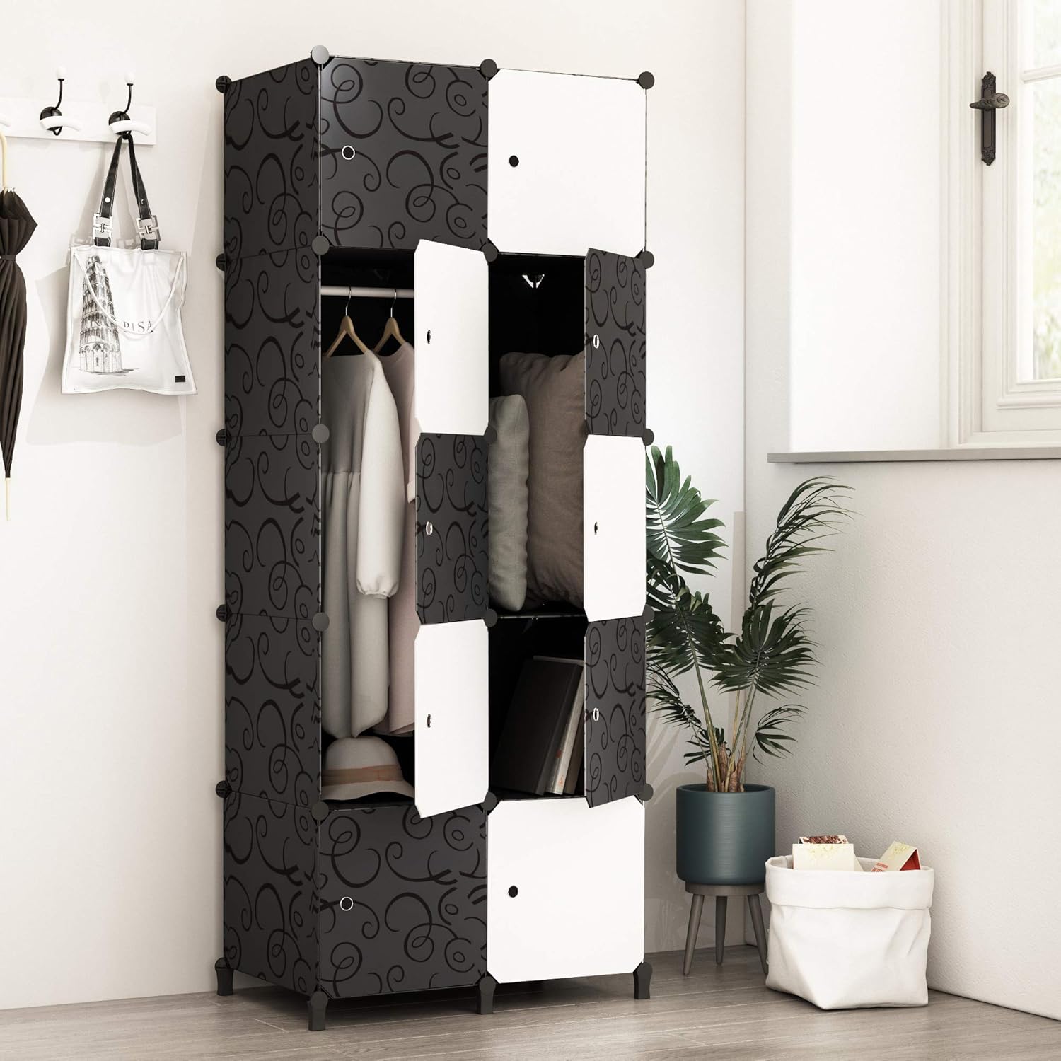 appendiabiti portatile per ballerini