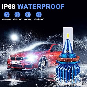 WinPower H11 H8 H9 LED Headlight Bulb 35W 6000K Super Bright Xenon White  12V Canbus Fit Motorcycle Car Upgrade Replacement Fog Light Angel Eye  Bulbs