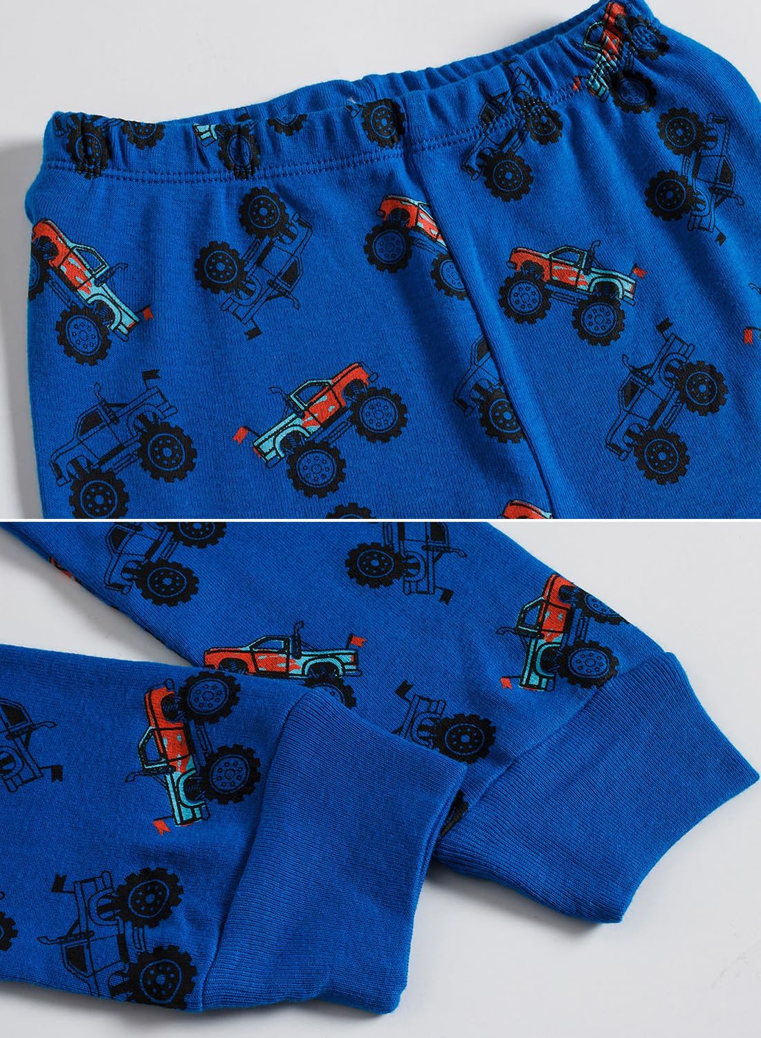 Cotton 4 Piece Pajamas Boys Long Sleeve Sets Toddler Boys Pjs Kids Sleepwear Sets - Image 5