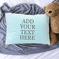 Vista 7 de Fundas de almohada personalizadas para niños pequeños de 13 x 18 pulgadas, funda de almohada de microfibra cepillada súper suave y acogedora