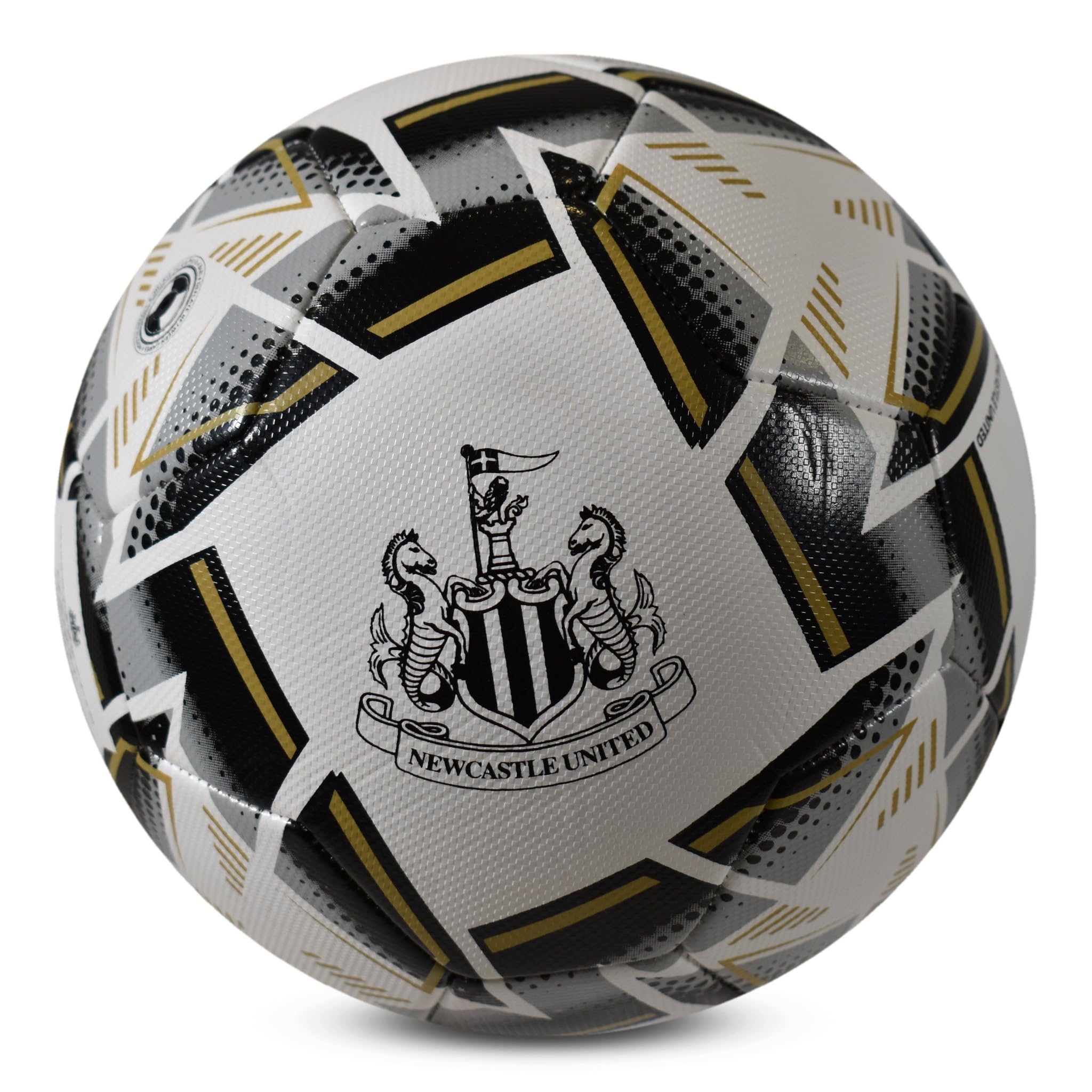 Hy-Pro Officially Licensed Newcastle United Size 5 Nova Premium Football - Kids Training Ball for Match Play & Recreational Games - Football Gift for Boys, Durable Footballs for Indoor & Outdoor Use