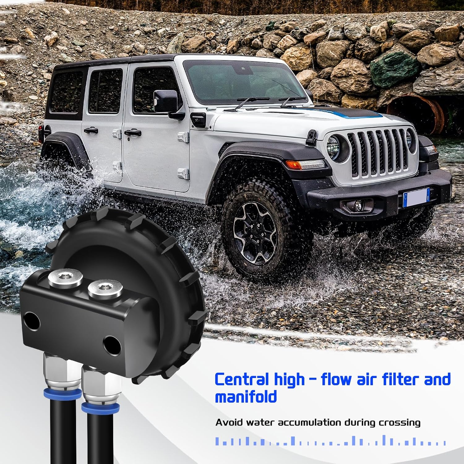 Differential Axle Breather Kit Differential Ventilation Kit Replace 170112 Remove Air Pressure from Differentials Transmissions Transfer boxes Drivetrain Assemblies 4×4 4WD Accessories