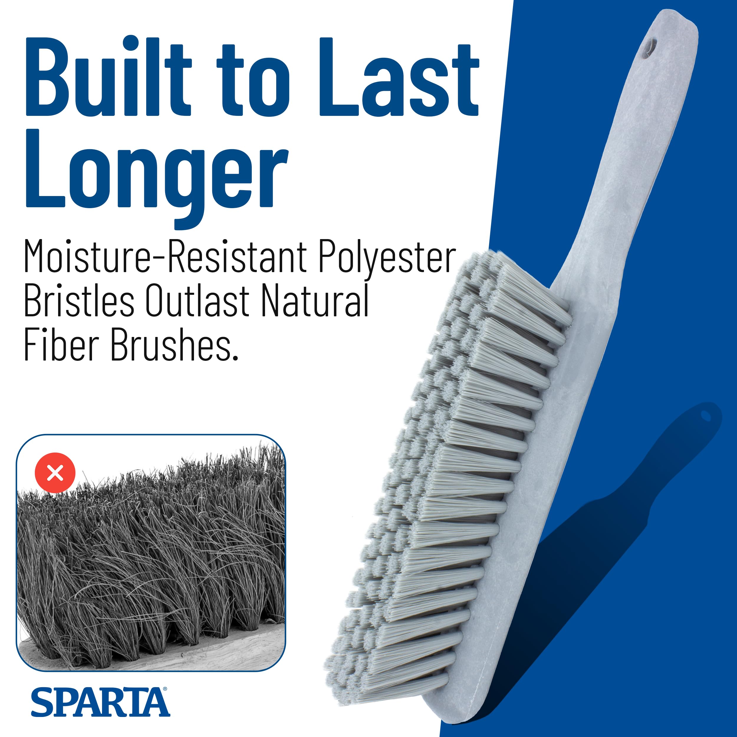 SPARTA Counter Brush - Soft Bristle Cleaning Tool -7 SPARTA Counter Brush - Soft Bristle Cleaning Tool -7