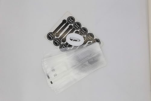 Miniatura 2 de SAILING-GO - Paquete de 100 bolsas de plástico translúcidas para galletas, pasteles, chocolate, dulces, envoltorios de aperitivos, buenas para