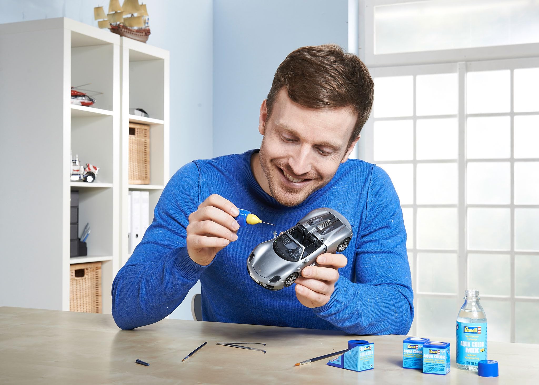Revell 67026 - Modellbau Set Porsche 918 Spyder im Maßstab 1:24