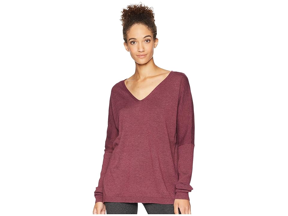 

Lole Martha Sweater (Windsor Wine Heather) Women's Sweater