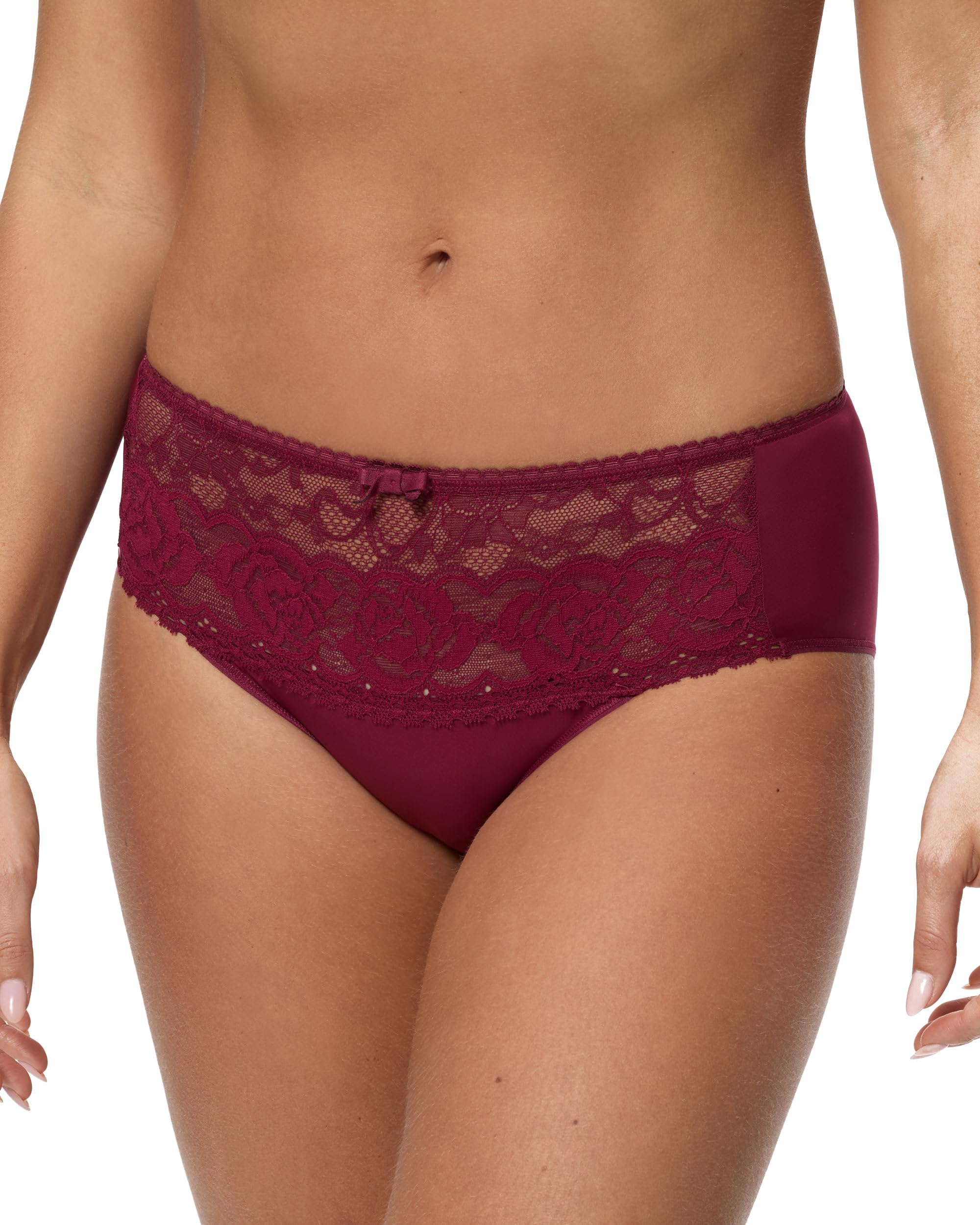 Playtex Brief New Flower Elegance Women x1, Purple, XL