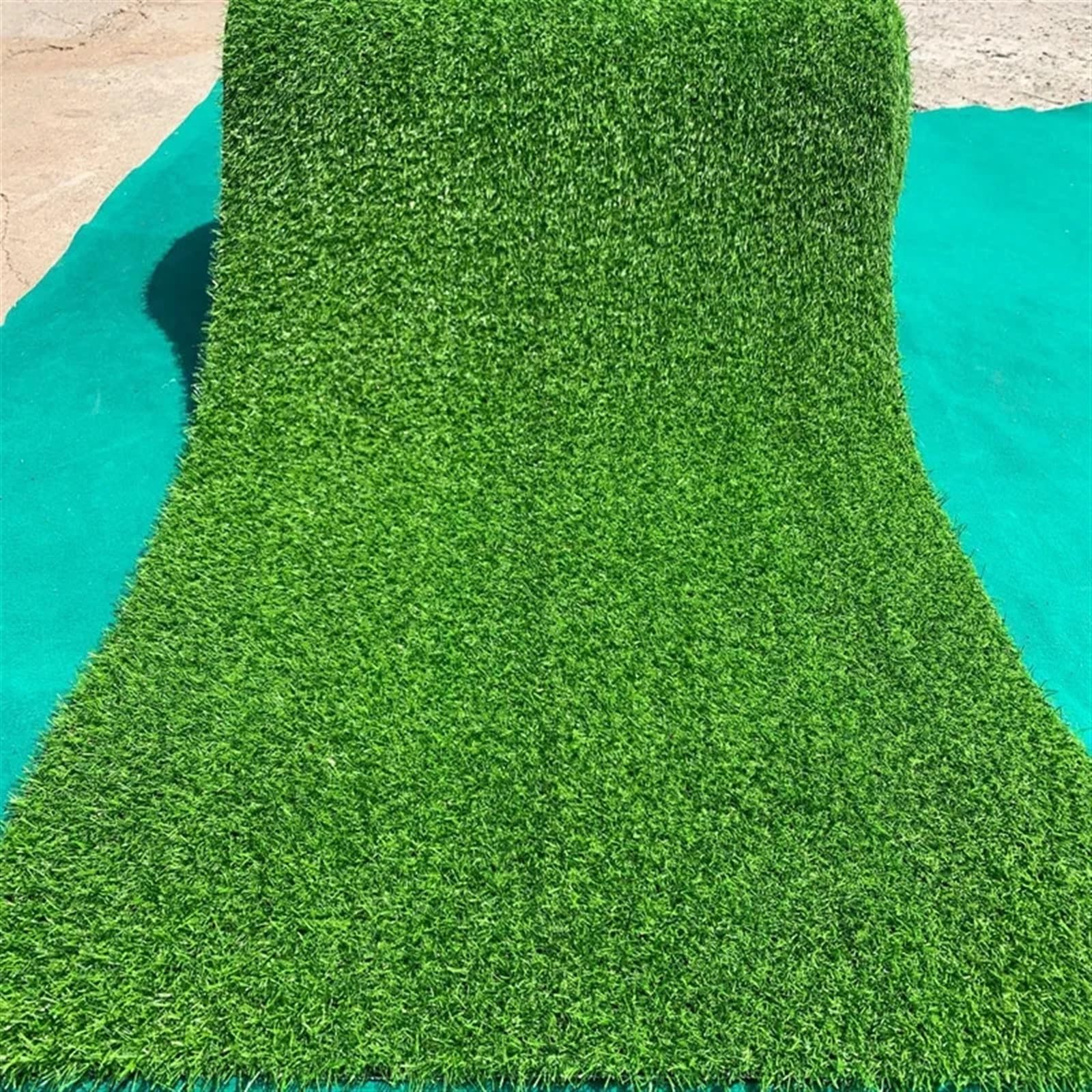Erba Sintetica per Esterno Prato Artificiale Multiuso Erba Finta Giardino Fai da Te Simulazione Muschio Prati Tappetini Paesaggio Decorazioni for Il Pavimento della casa Interni/Esterni(1x2m)