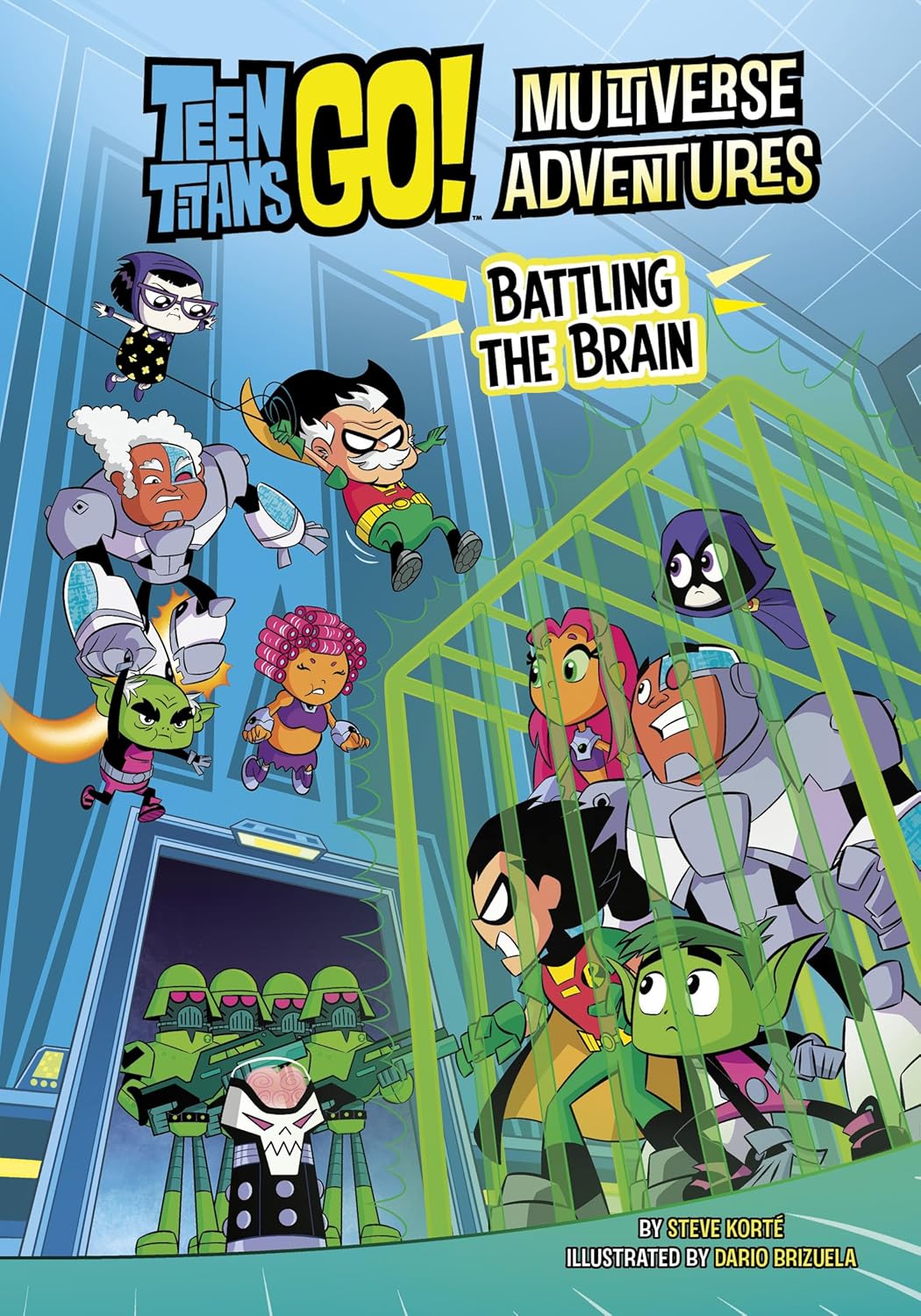 Amazon.com: Battling the Brain (Teen Titans Go! Multiverse Adventures ...