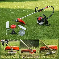 Roçadeira à Gasolina Costal Profissional 65cc 3hp + 80 Dentes