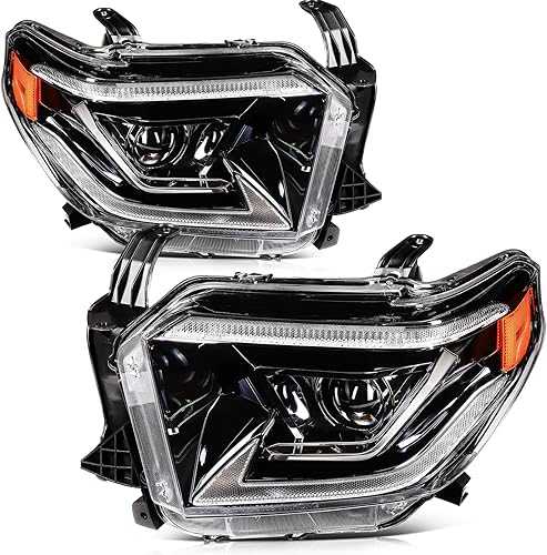 Miniatura 47 de SCITOO Faros delanteros para Jeep Grand Cherokee 1999-2004, carcasa cromada, reflector ámbar, lente transparente, lado del conductor y del pasajero