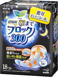ロリエ 超吸収ガード 300 羽つき 30cm 18コ入