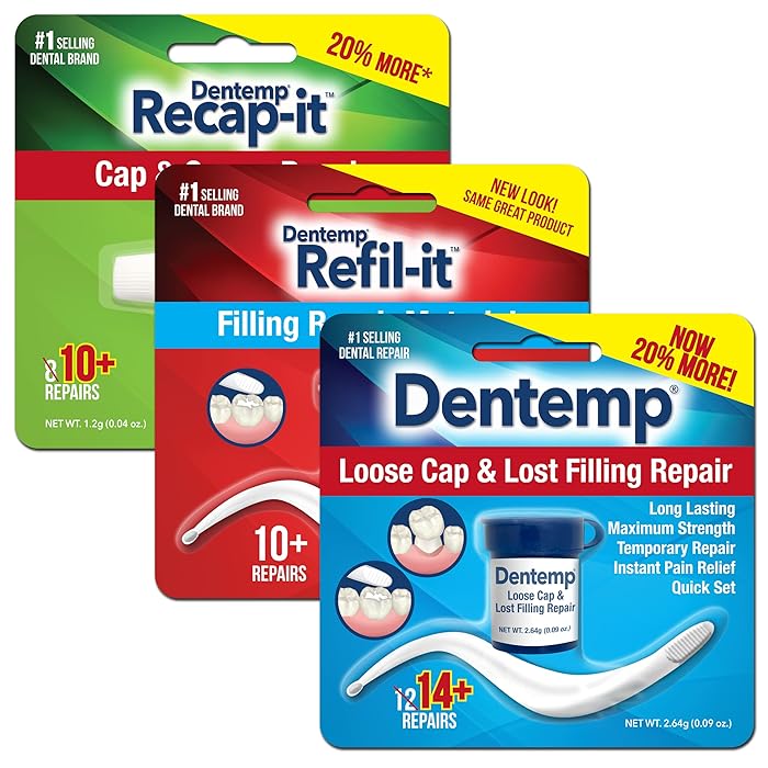 Buy Dentemp Tooth Repair Kit Dental Repair Kit with Dental Cement
