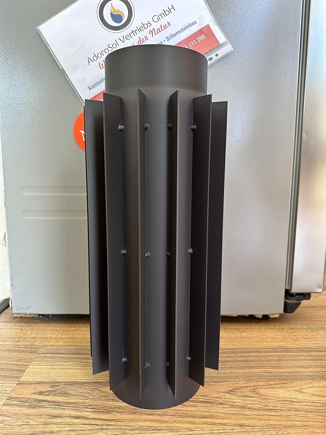 Bamboe Grass - Zwart / Grijs, Tapijtloper 80 x 290 cm Vloerkleed