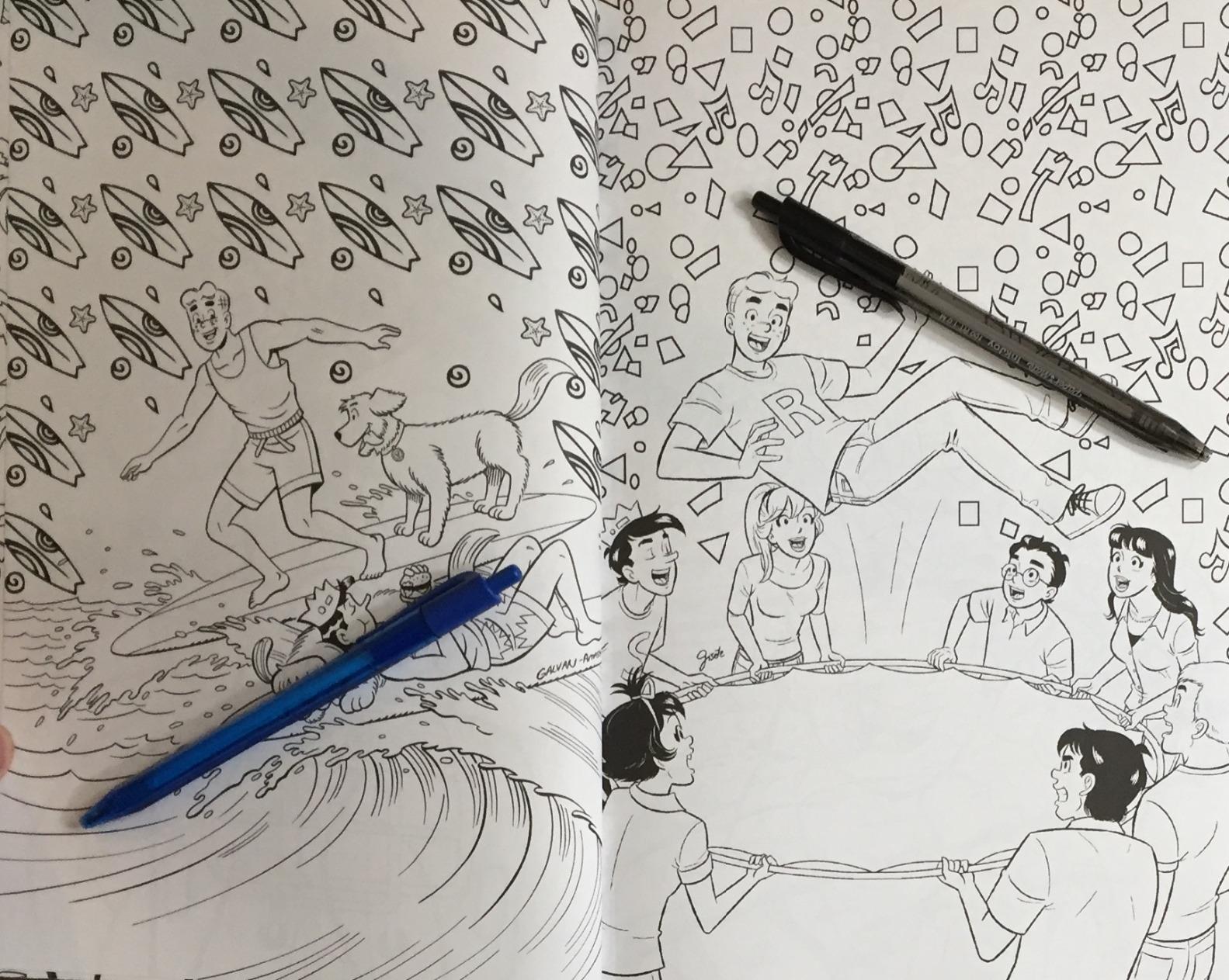 Archie's Coloring Book : Archie Superstars: Amazon.co.za: Books