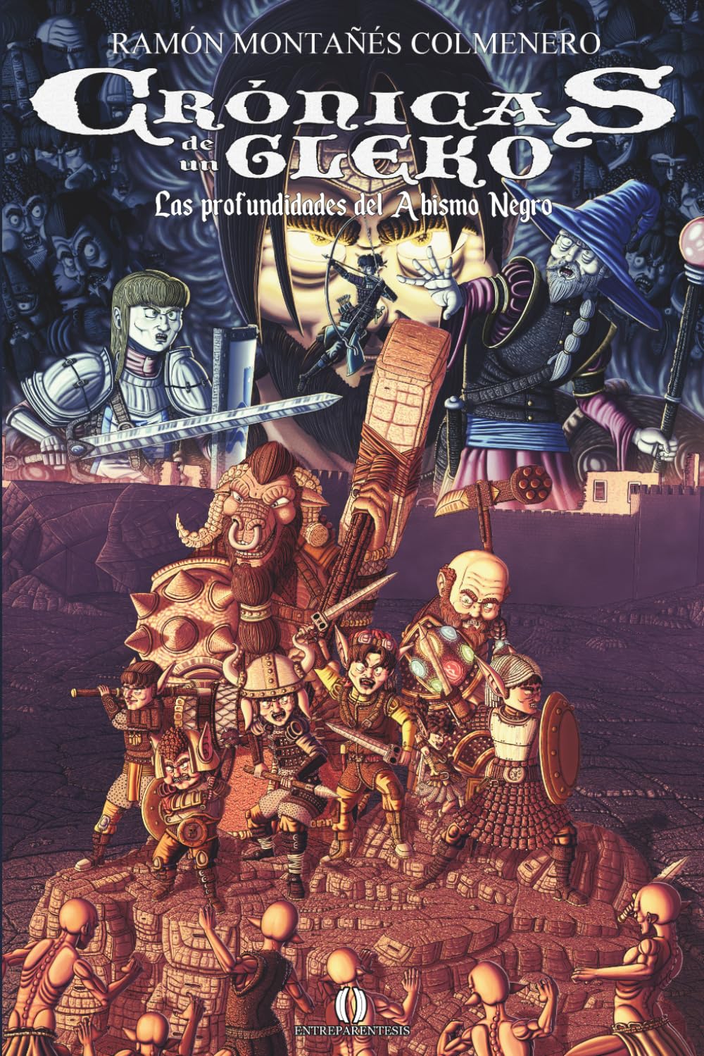 Crónicas de un gleko las profundidades del Abismo Negro: Fantasía épica juvenil de magia oscura, aventuras y héroes improbables
