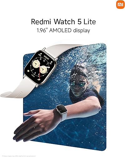 Miniatura 8 de XIAOMI Redmi Watch 5 Lite Global 1.96" Amoled Hasta 18 días Batería GNSS Dual Mic 150+ modos de entrenamiento 5ATM Resistencia al agua Sensor de