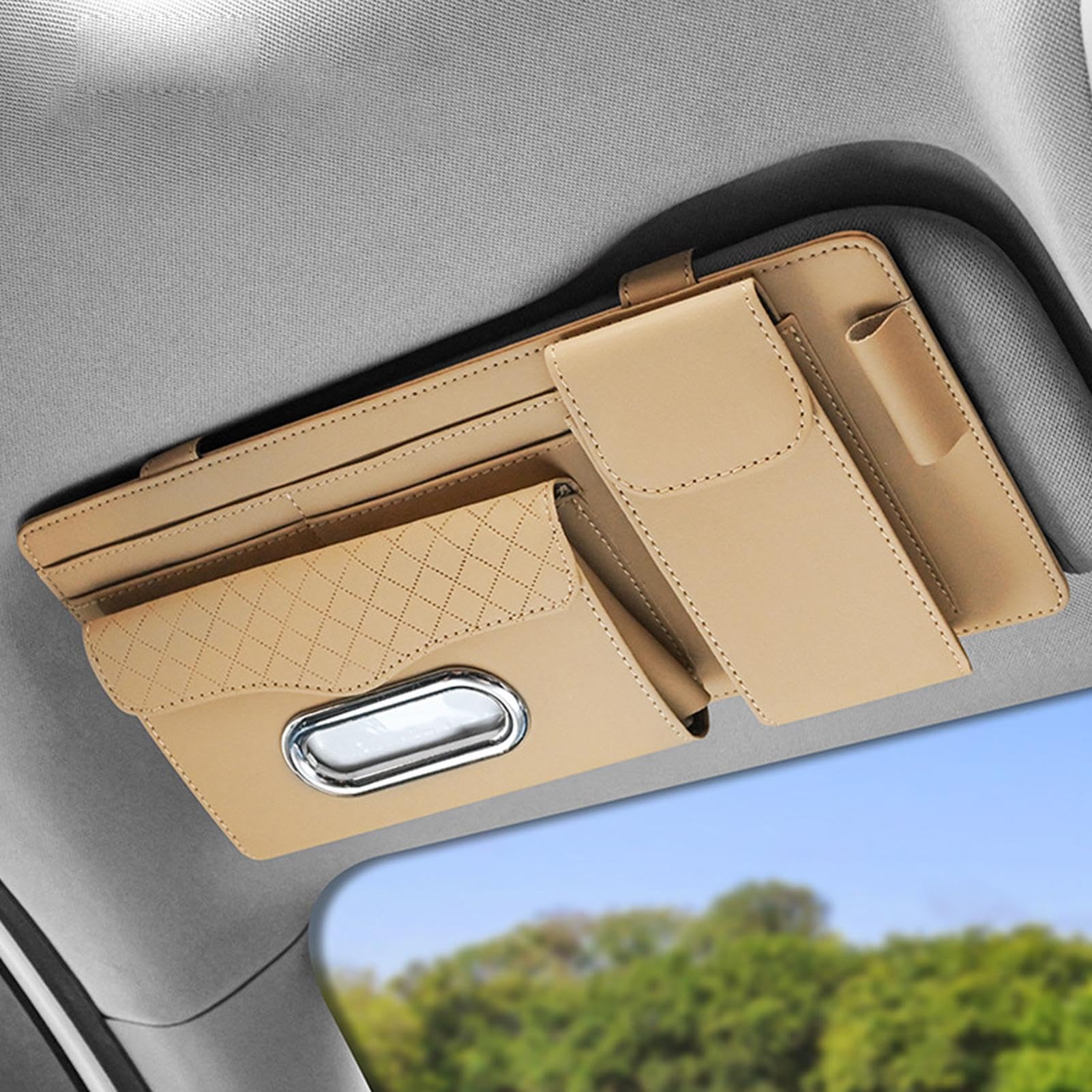 Organizer per visiera parasole per Auto gestione della