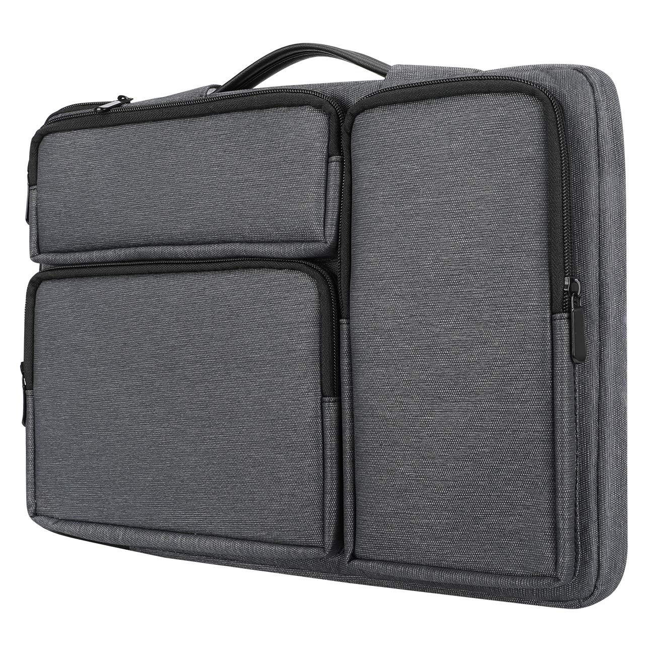 Laptop  Messenger Bag, 15-15.6 Inch Thri-Sidepocket  Laptop  Briefcase Multifunctional Large Capacity Waterproof Notebook Tablet Ultrabooks  Laptop  Carrying Case Briefcase  Cover  Sleeve for Men Women