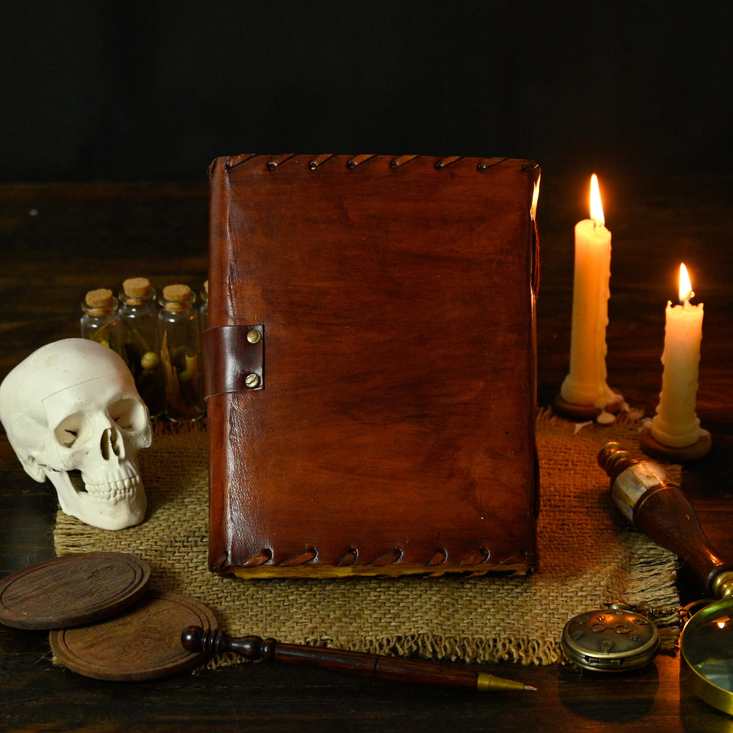 Hocus Pocus Book Of Spells, Spell Books With Real Spells, Prop Halloween Decorations Decor, Book Of Shadows Spell Book - Image 3