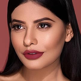 Depuplum Red Lipstick For Women, Color Stay Long Lasting Lipstick Smudgeproof Liquid Lipsticks, Cruelty Free Lip Color (DM16 Danger Kiss)