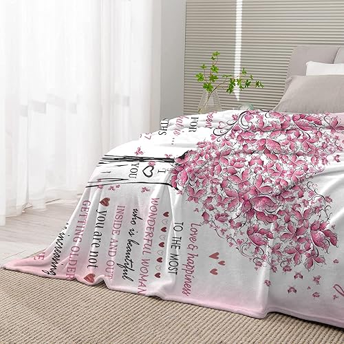 Miniatura 5 de Manta de regalo para cuñada de 60 x 50 pulgadas, regalos de cumpleaños para cuñada, regalos únicos para cuñada, ideas para el día de la madre,