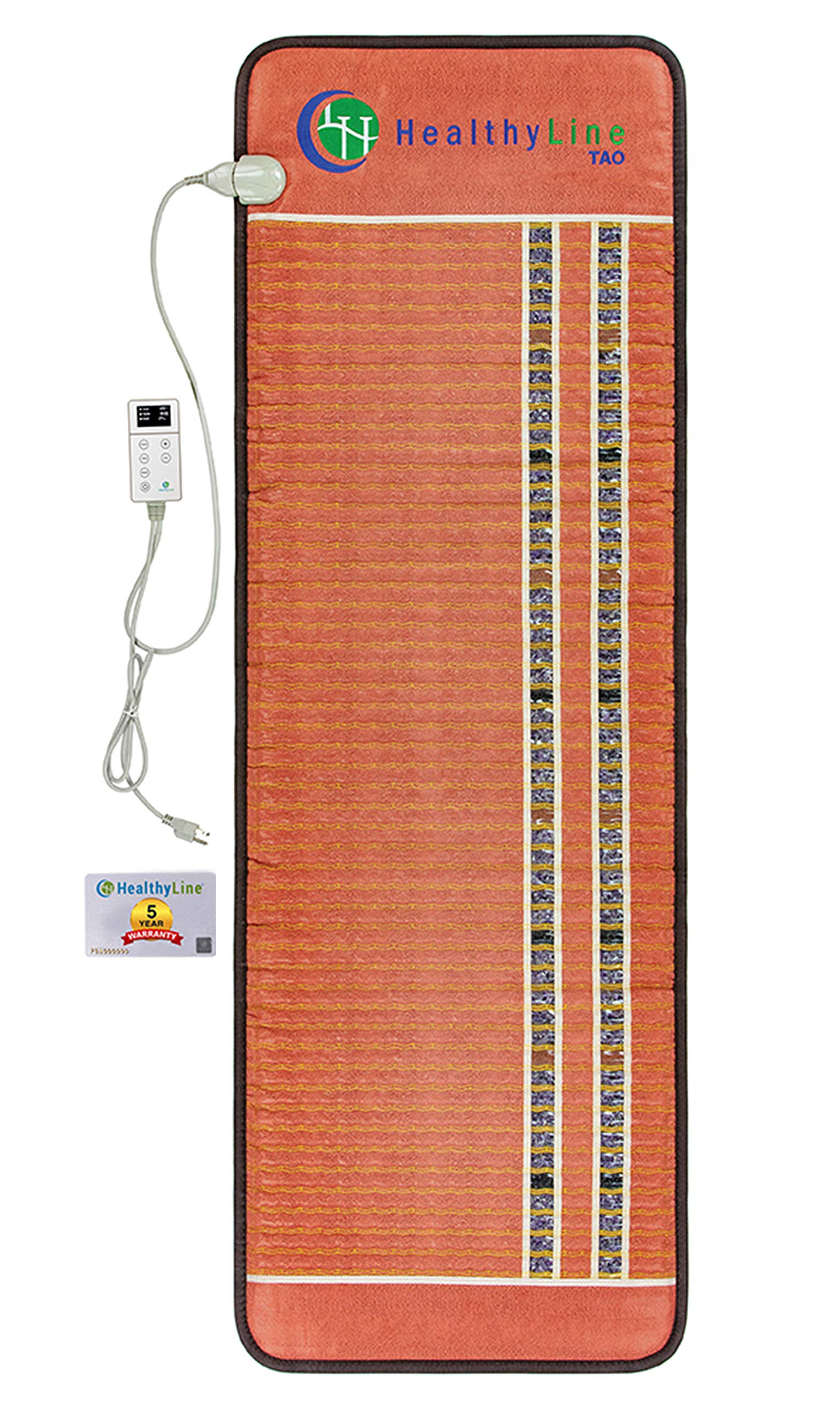 Buy Far Infrared Heating Pad Natural Crystal Gemstones Mat