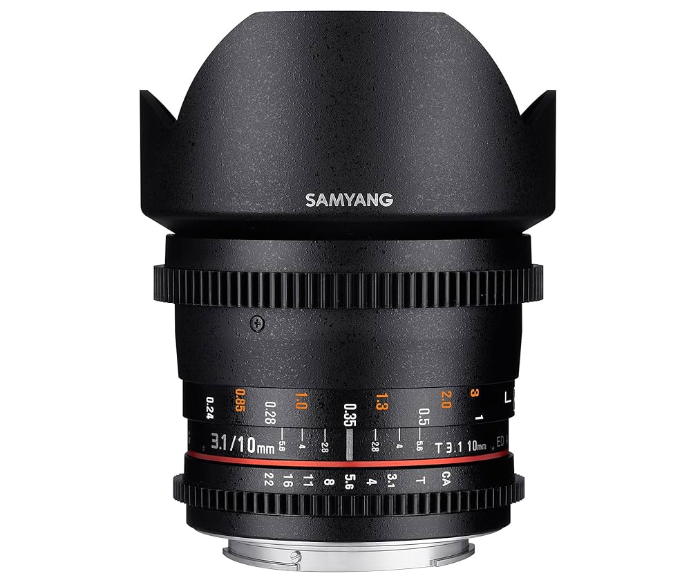 samyang 広角レンズ10mm APS-C専用 T3.1 canonマウント Amazon | SAMYANG 動画用単焦点超広角レンズ VDSLR 10mm T3.1