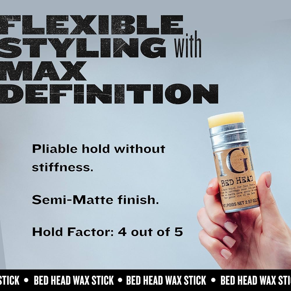 Amazon.com: TIGI Bed Head Hair Wax Stick for a Soft, Pliable