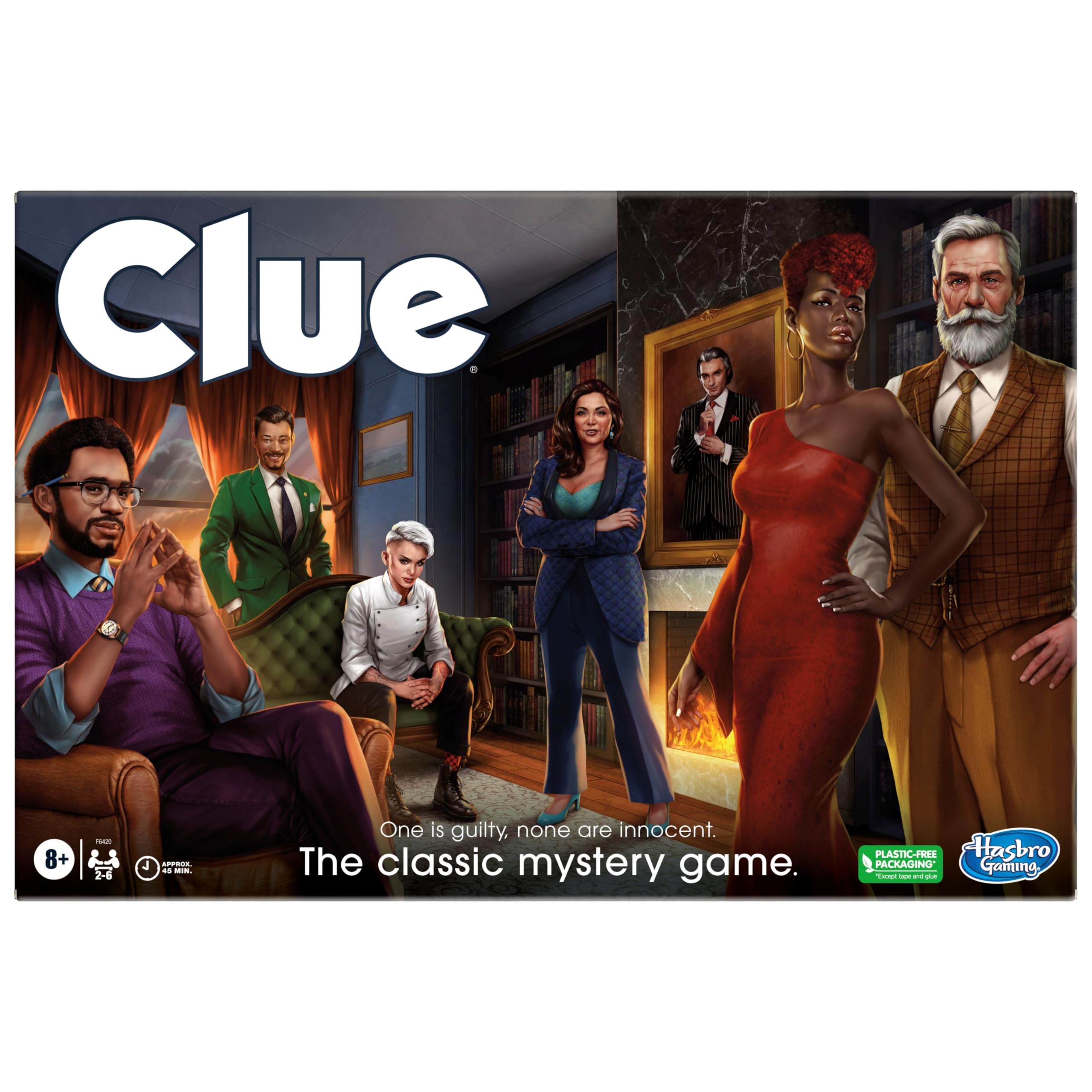 Hasbro Gaming Cluedo, Reimagined Classic for 2-6 Players, Detective Board Game for 8+ Year Old Boys and Girls