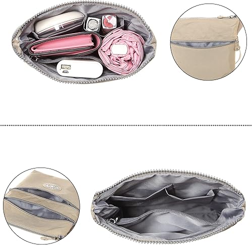 Miniatura 3 de AOCINA Bolsos cruzados de nailon para mujer, con múltiples bolsillos, bolso cruzado pequeño, ligero, de viaje, para teléfono, bolsos de hombro