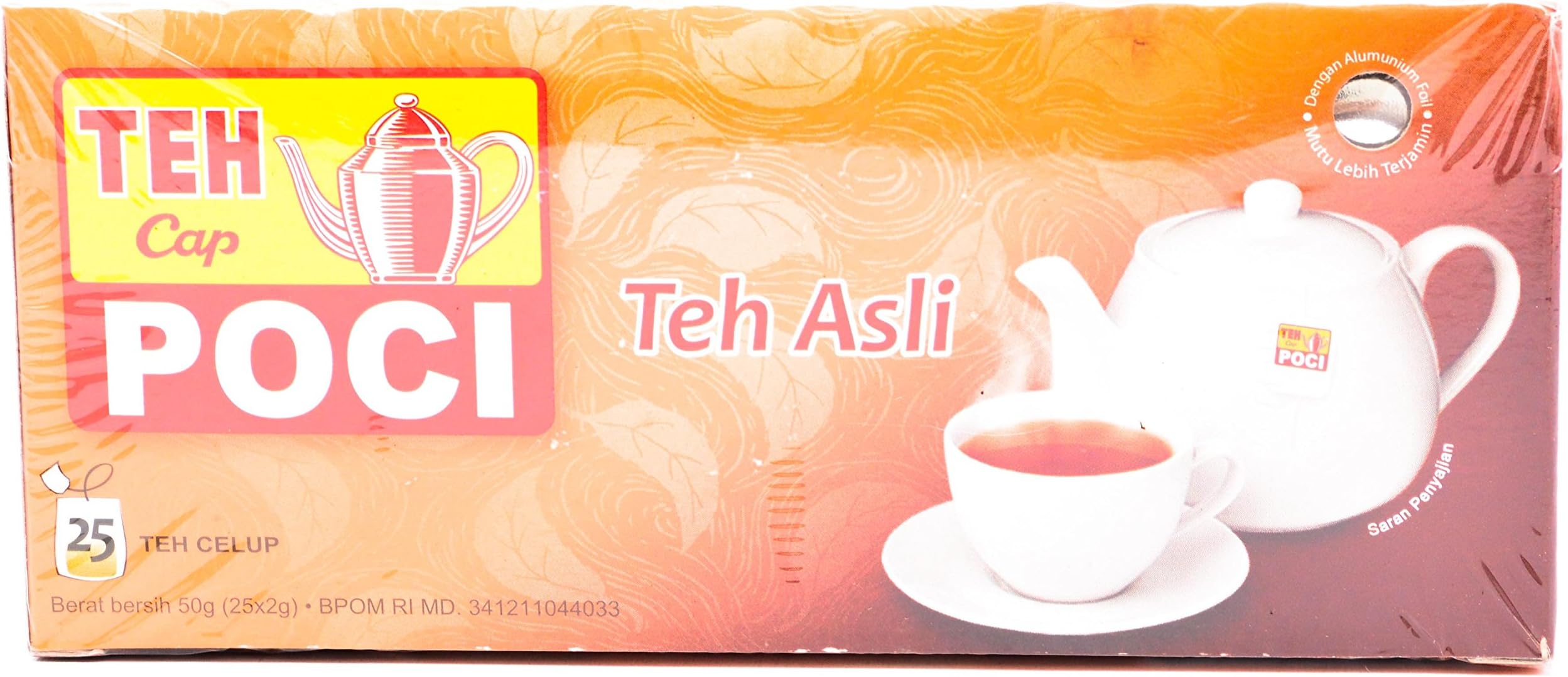 Teh Asli - Black Tea 25-ct, 50 Gram