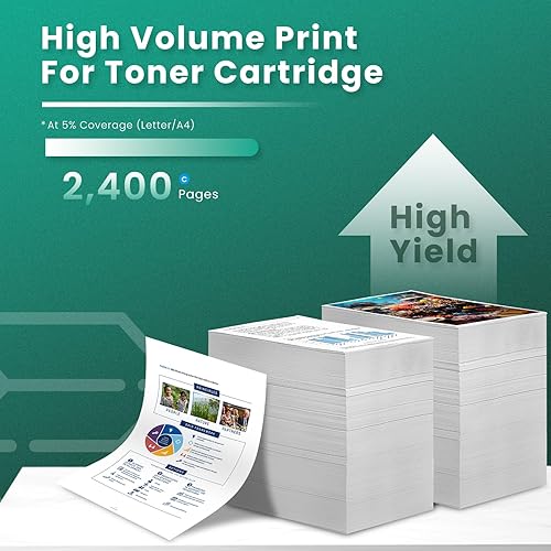 Miniatura 3 de GREENBOX Cartucho de tóner cian remanufacturado 6510/6515 106R03690 de repuesto para impresora Xerox Phaser/WorkCentre 6510 6515 6510DNI 6510DN