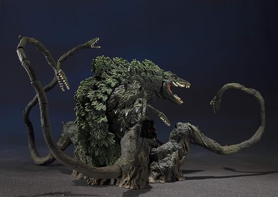 S.H. Monster Arts Godzilla vs Biolante Special Color Version, Approx. 9.8 inches 250 mm, PVC Pre-painted Action Figure