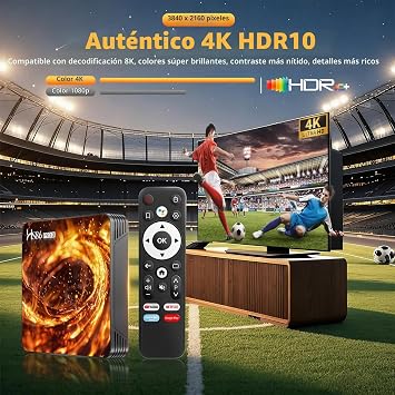 Android TV Box 14.0 4G RAM 32G ROM RK3528 Cortex-A53 Mali 450 MP2 GPU