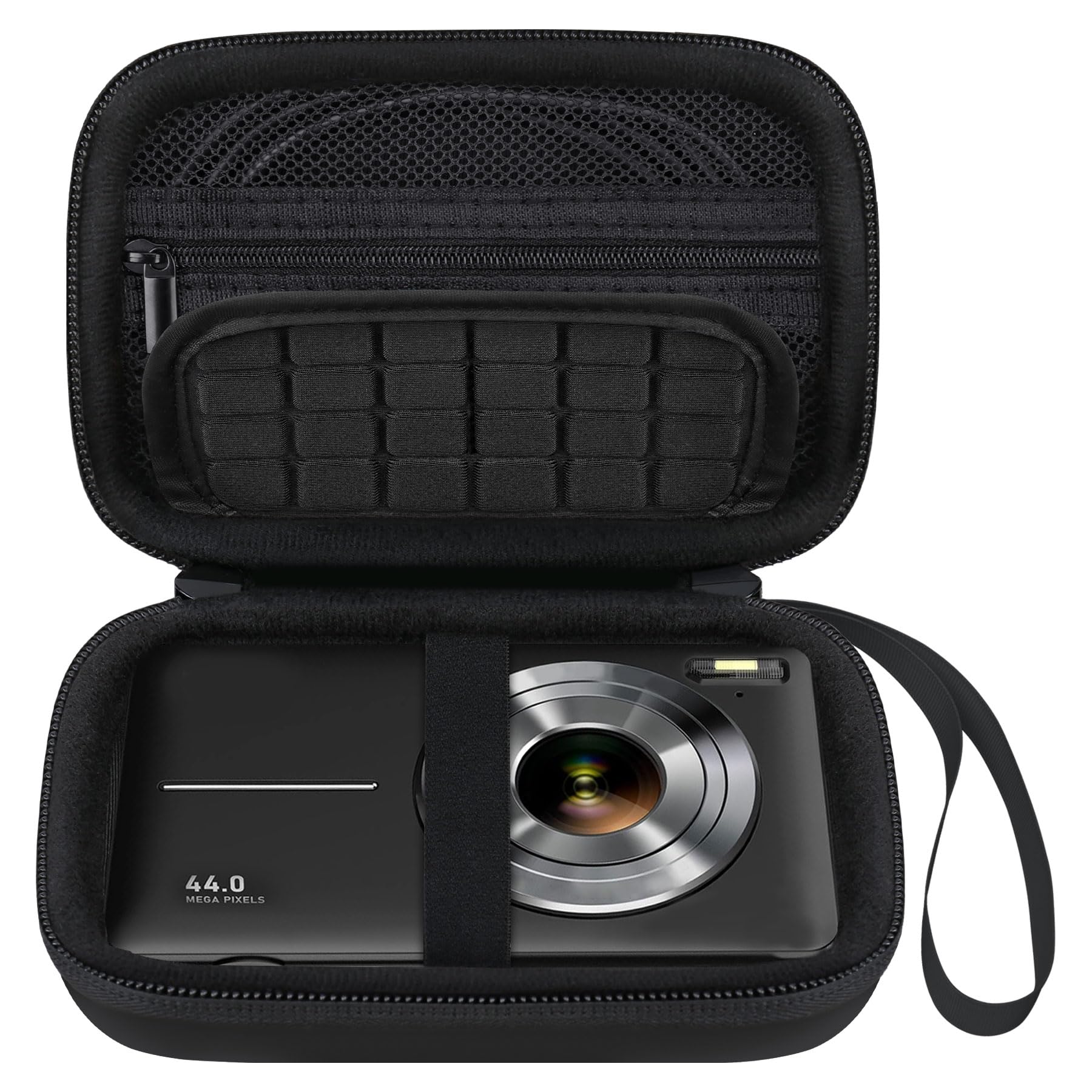 Elonbo Digital Camera Carrying Case Compatible with CAMKORY/Gtonster/Lecnippy/Lecran/ROQIOO/aycy/Hiacinto/SMARTKLIK/Vitaler/Froitx/Basdecm Portable