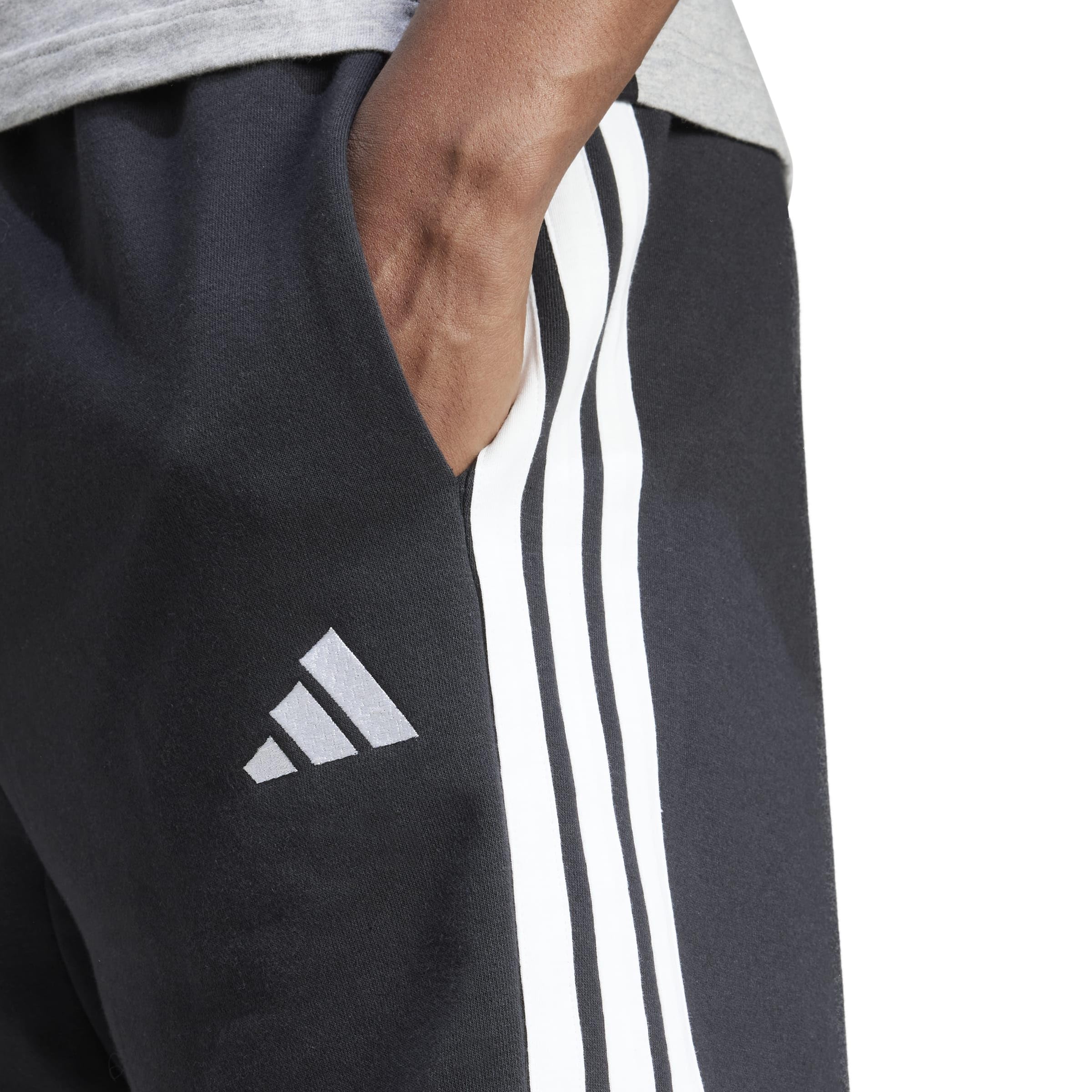 Adidas Hombre Essential Three Stripes French Terry Short