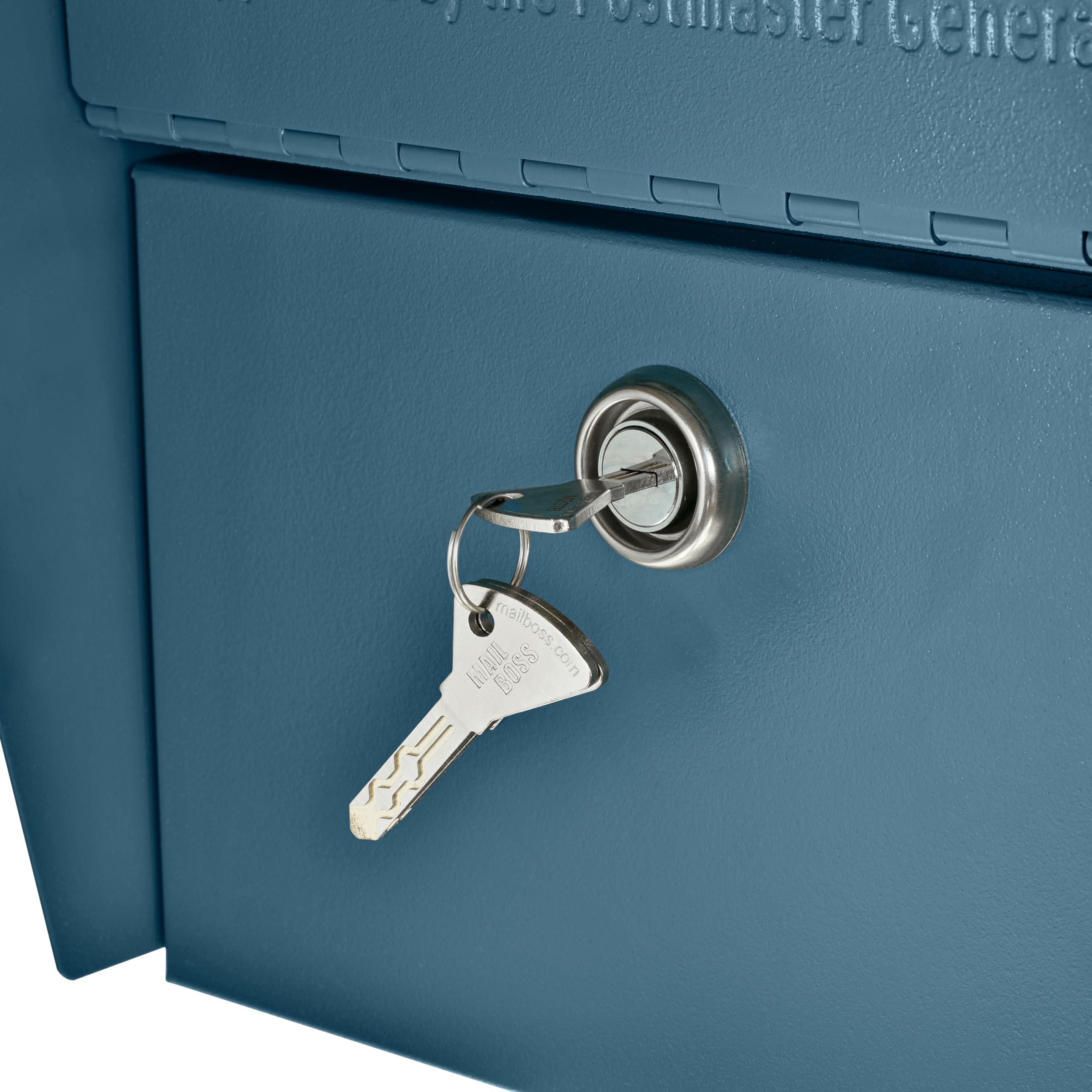 Mail Boss 7584 Mail Manager - Cassetta postale di sicurezza, colore: blu secolo