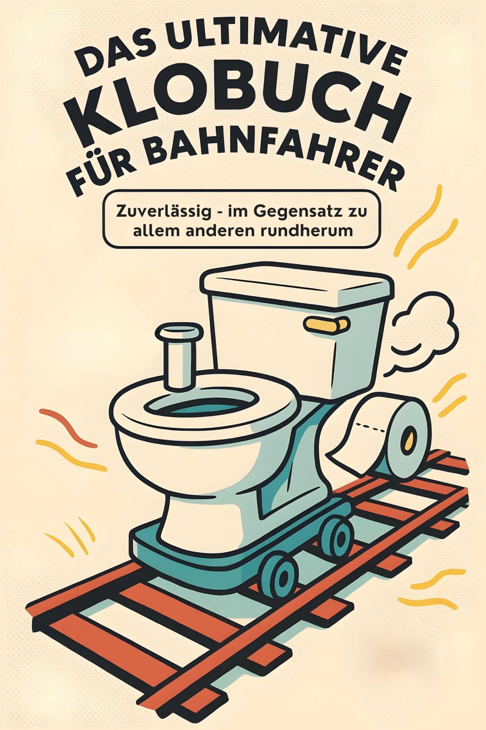 Das ultimative Klobuch für Bahnfahrer: Zuverlässig – im Gegensatz zu allem anderen rundherum. Lustiges Geschenk mit Lifehacks, Fun Facts und Geschichten