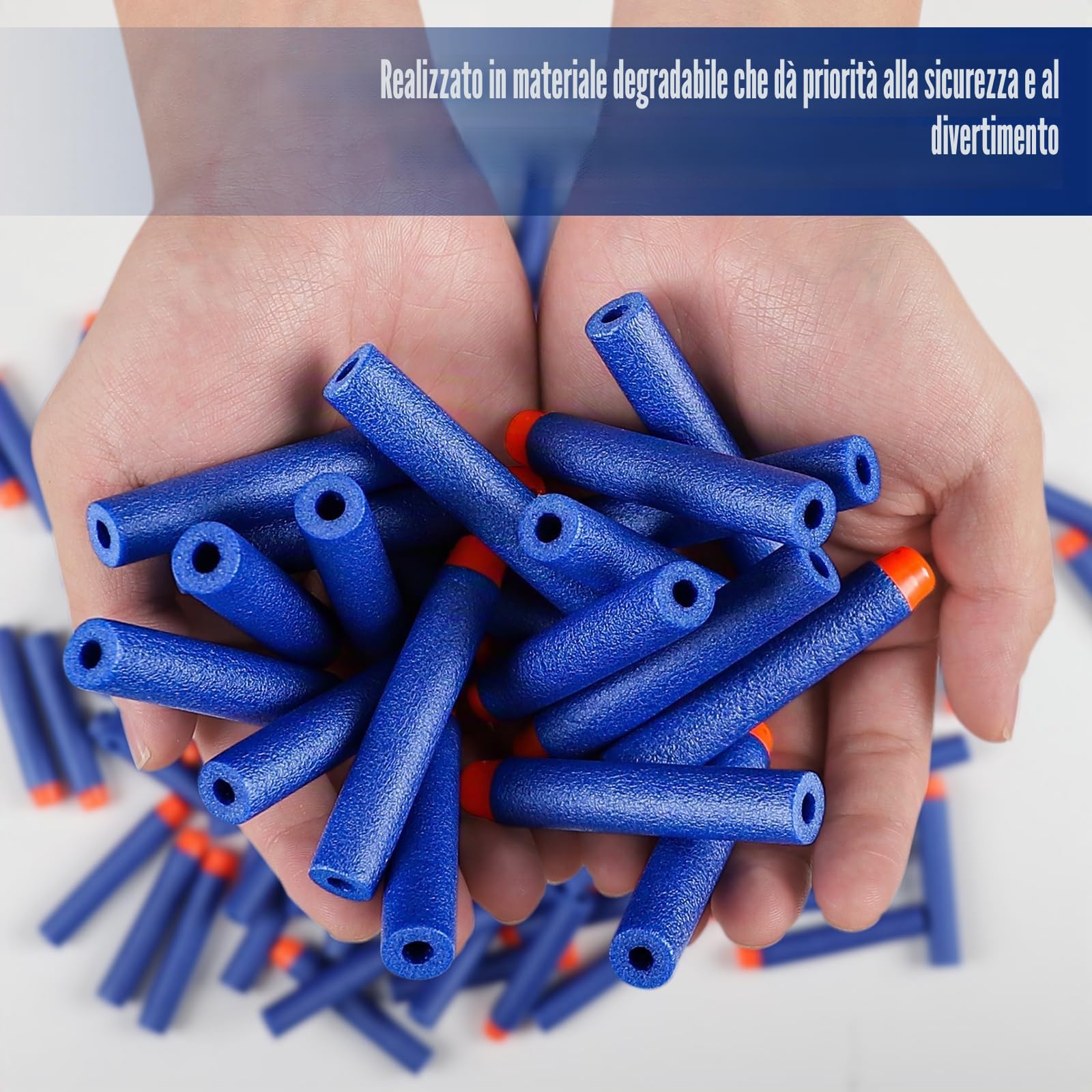 Dardi Proiettili,Munizioni Ricarica Compatibili Freccette,7.2cm Proiettili per Pistole Nerf Fortnite,per Pistola Nerf N Strike Elite Blaster Ricambio Munizioni Ricarica