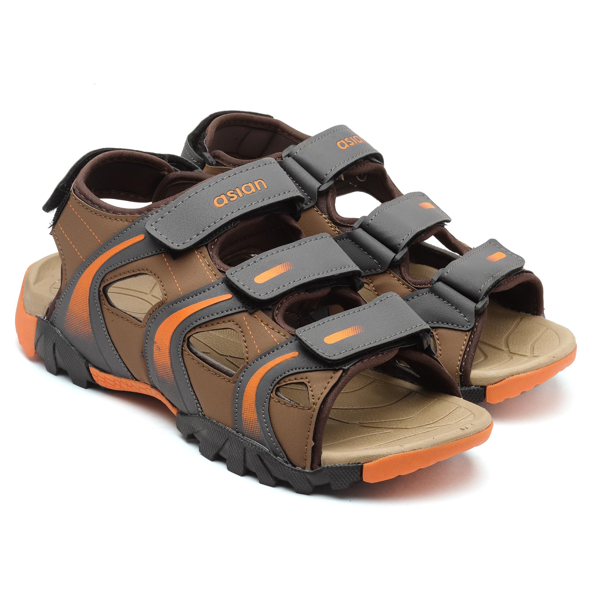 asian Mens VISTARA-20 Casual Sandals with adjustable velcro closure for easy wear with flexible fitting and trendy and stylish looks ideal for everyday use for mens as well as boys-picture-54