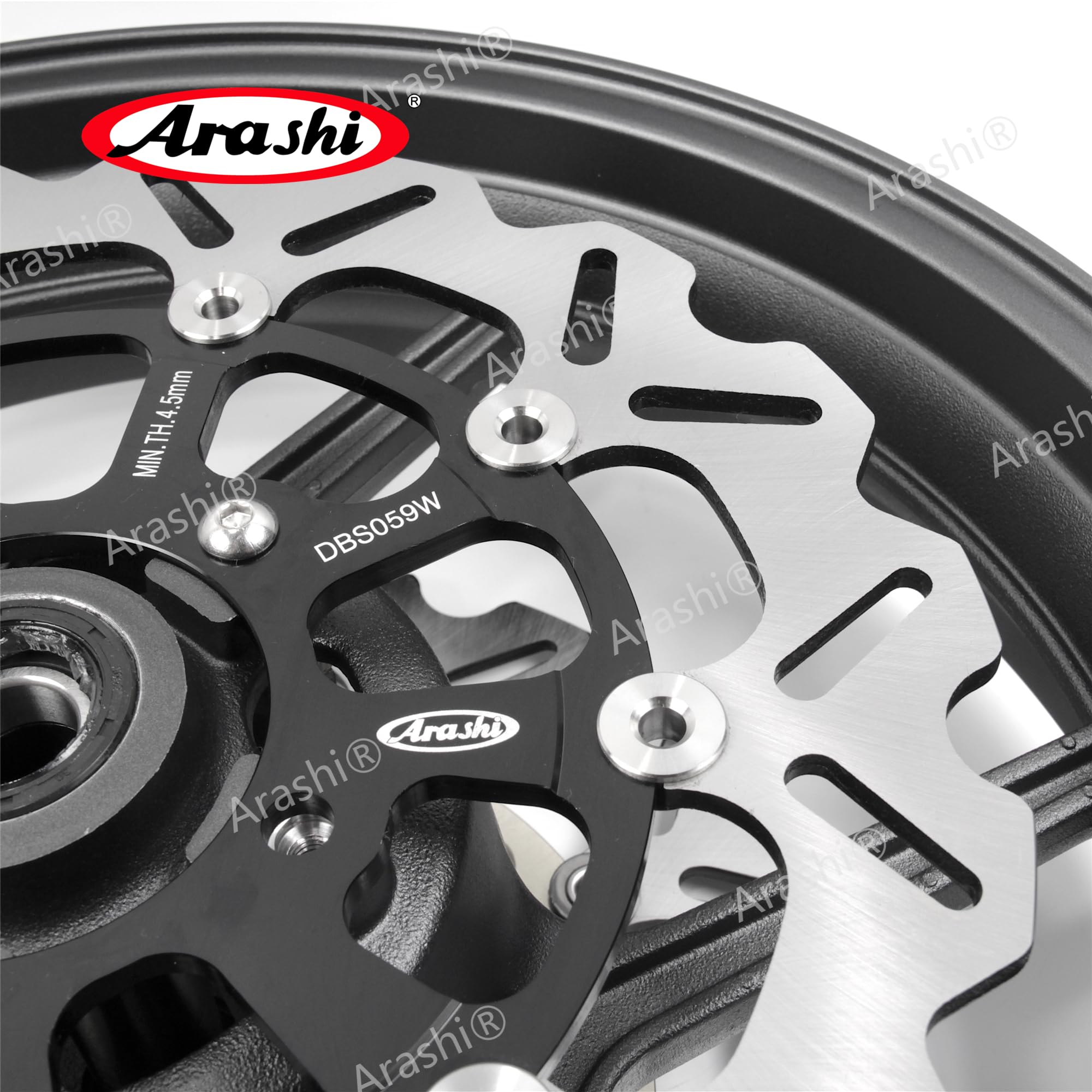 Amazon | Arashi フロントホイールリムとブレーキディスクローター