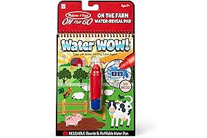 Melissa & Doug Water Wow On The Farm Activity Book