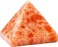 Vista 283 de Amazing Gemstone Amethyst Pyramid Crystal Healing Stones - 2" Great Pyramid Figurine of Natural Stone Pyramid for Meditation, Reiki, Chakra