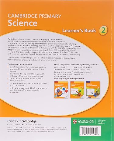 Cambridge Primary Science Stage 2 Learner's Book 2