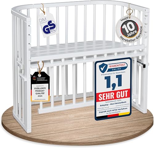 babybay Maxi Comfort Plus Beistellbett & Stubenwagen