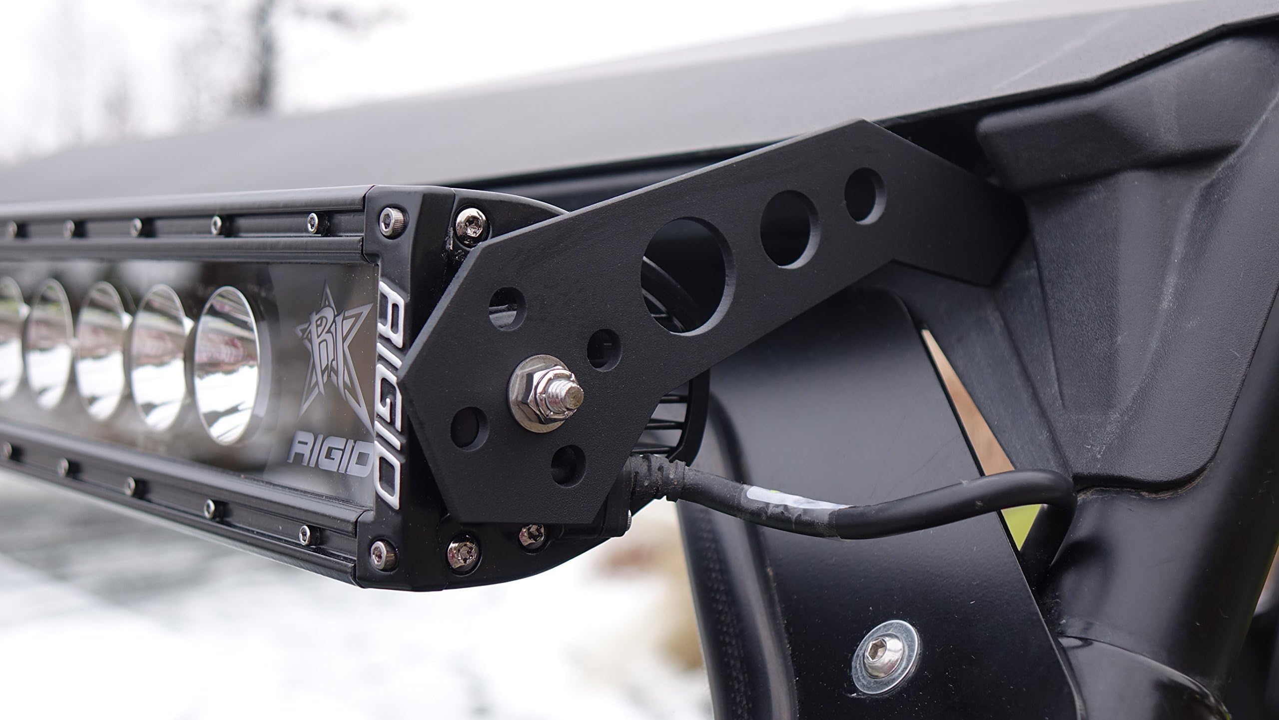 5 Position 30" - 32" LED Light Bar Mount for Polaris RZR XP 1000, 2015+ RZR 900